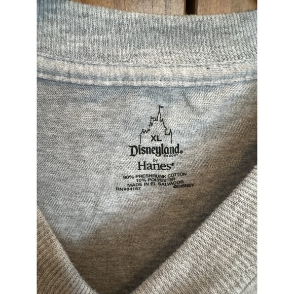 Disneyland Resort Mickey Mouse Gray Short Sleeve T-Shirt Vacation Retro Men's XL - Picture 2 of 4